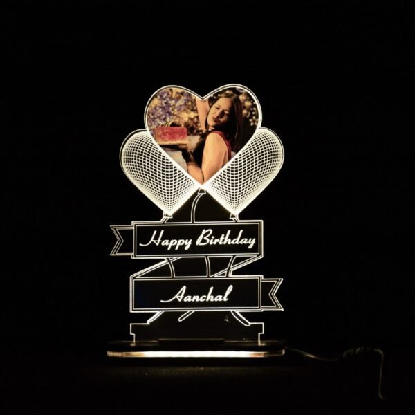 Personalized LED Couple Book Lamp - Image 2